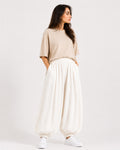 White Balloon Trousers