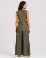 Olive V-Cut Embroidery Set