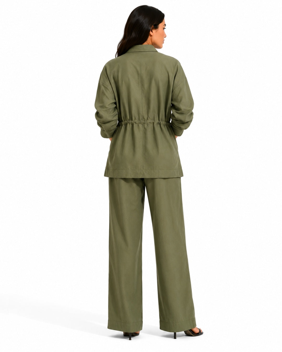 Green Soft Tailored Set