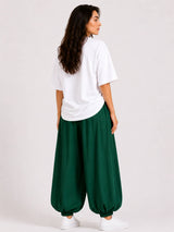 Teal Balloon Trousers